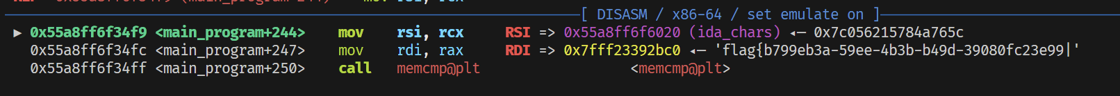 Gdb Result